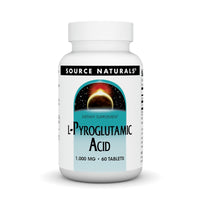 Thumbnail for Source Naturals L-Pyroglutamic Acid Dietary Supplement - 60 Tablets