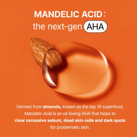 Thumbnail for BY WISHTREND 5% Mandelic Acid Gentle Exfoliating Toner | AHA BHA with CICA, Licoric Root, Hyaluronic Acid, Beta-Glucan for Sensitive Skin with Dark Spots & clogged pores (5 Fl Oz (Pack of 1))