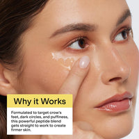 Thumbnail for CLEARSTEM - BRIGHTEYES - Eye Gel - Nourishing Eye Cream - Cooling Gel - Stem Cells Blend - Peptides, Collagen, Aloe Vera - Gluten Free - Beauty, Self Care, Skin Care - 0.6 fl oz