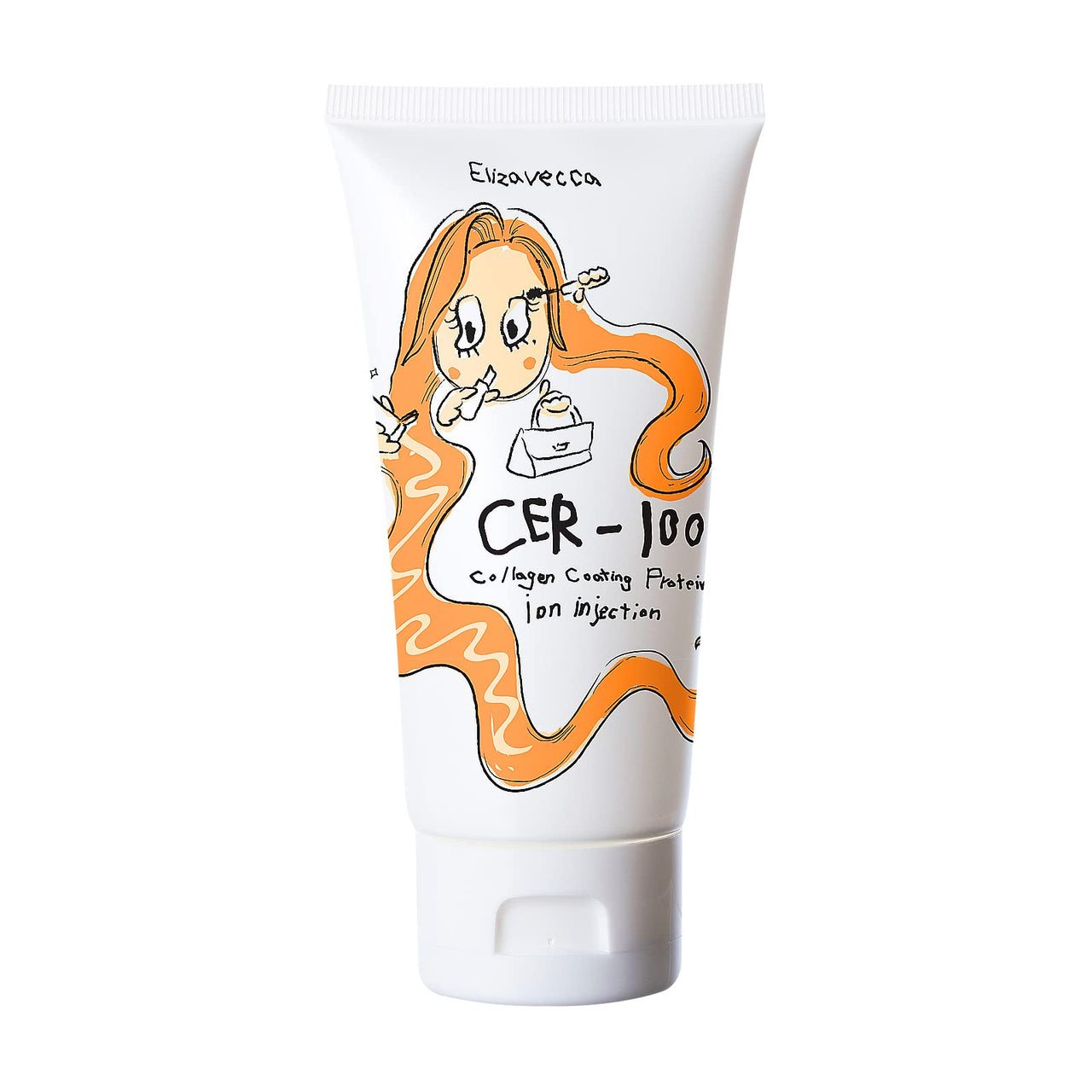 Elizavecca CER-100 Collagen Coating Protein Ion Injection Hair Essence Cream 50ml/1.7 fl.oz.