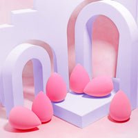 Thumbnail for AOA Studio Collection makeup Sponge Set Latex Free and High-definition Set of 6 makeup Wonder blender For Powder Cream and Liquid, Super Soft Wonder Beauty Cosmetic