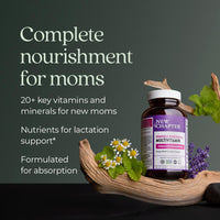 Thumbnail for New Chapter, Postnatal Vitamins Lactation Supplement, Complete Multivitamin with Fermented Vitamin D3 + B Vitamins, Made with Organic Vegetables & Herbs, Non-GMO Ingredients, 96 Count