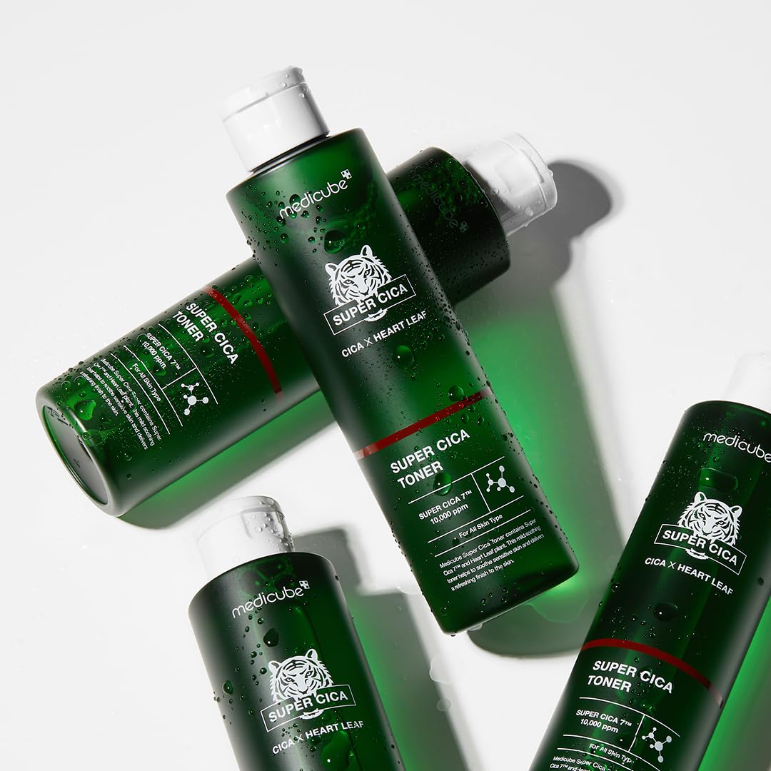 Medicube Super CICA Toner l Calms & soothes Redness Skin with 7 CICA Ingredients |(4.73fl.oz.)