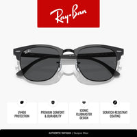 Thumbnail for Ray-Ban RB3016 1367B1 51MM Grey On Black/Dark Grey Square Sunglasses for Men for Women