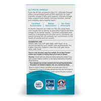 Thumbnail for Nordic Naturals Ultimate Omega, Lemon Flavor - 210 Soft Gels - 1280 mg Omega-3 - High-Potency Fish Oil with EPA & DHA - Promotes Brain & Heart Health - Non-GMO - 105 Servings