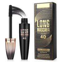 Thumbnail for 4D Silk Fiber Lash Mascara, Waterproof Long Lasting Mascara Black Volume and Length Natural, Exquisitely Full, Lengthening Thickening Softer Fuller Lashes Amplify Smudge-Proof Eyelash Mascaras,1 Pack