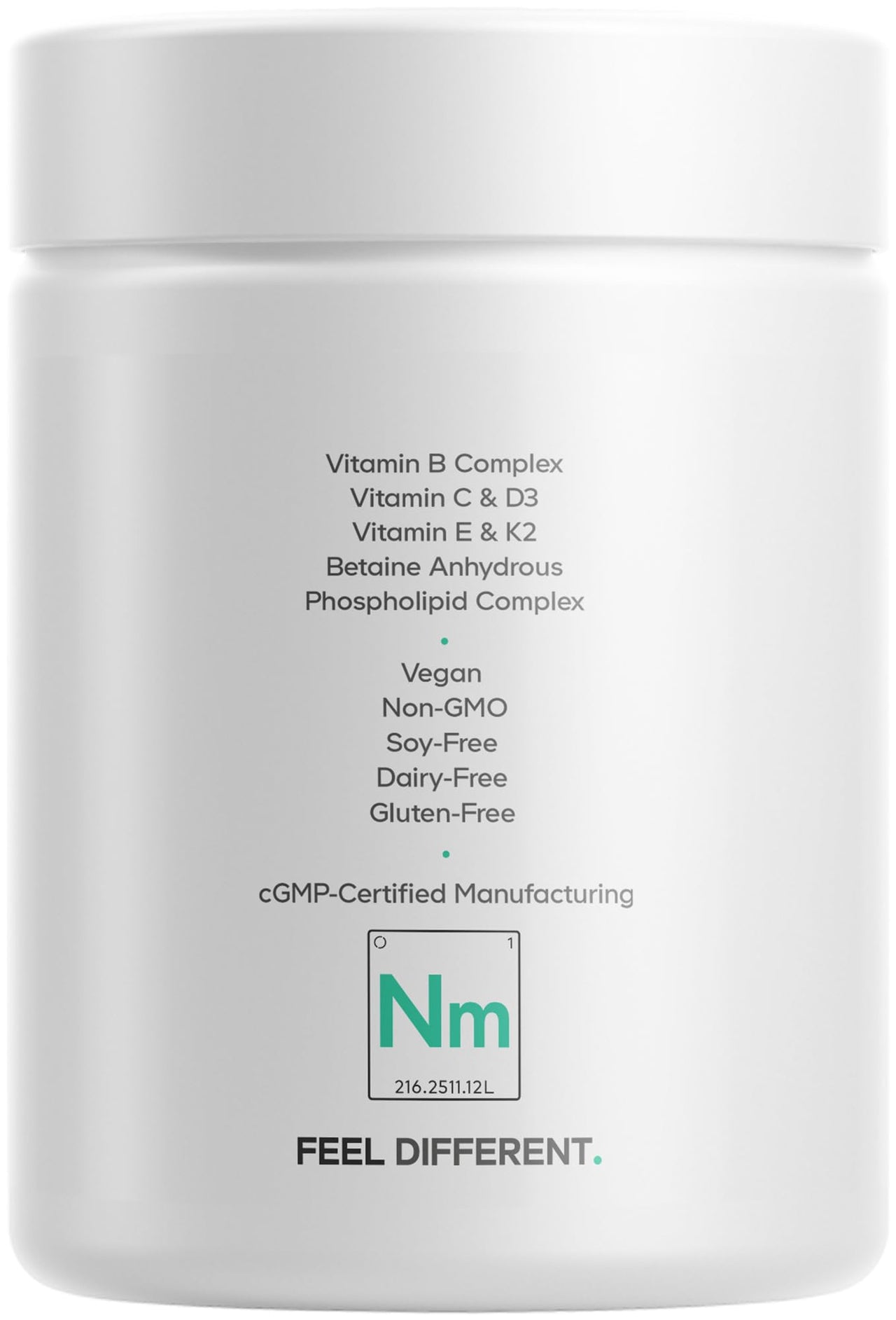Codeage Liposomal NMN Multivitamin Supplement – NMN 500 mg Nicotinamide Mononucleotide with Vitamins A, C, D3, E, K2, B-Complex - Alpha Lipoic Acid, TMG Betaine – Non-GMO – 120 Capsules