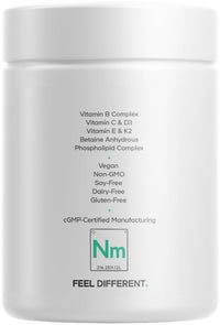 Thumbnail for Codeage Liposomal NMN Multivitamin Supplement – NMN 500 mg Nicotinamide Mononucleotide with Vitamins A, C, D3, E, K2, B-Complex - Alpha Lipoic Acid, TMG Betaine – Non-GMO – 120 Capsules