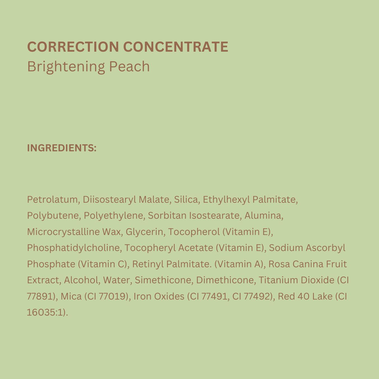 Pixi Beauty Correction Concentrate - Brightening Peach, Under Eye Colour Corrector, Illuminating Concealer, 0.1 Fl Oz