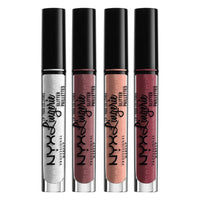 Thumbnail for NYX PROFESSIONAL MAKEUP Lip Lingerie Glitter - Euro Trash Dark Pink-Brown