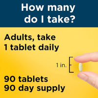 Thumbnail for Nature Made Multi for Him 50+ Dietary Supplement Tablets 90 ea (Pack of 4)