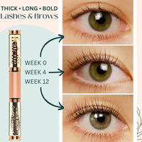 Thumbnail for USDA Organic Castor Oil Lash Serum - Premium All Natural Cold Pressed Castor Oil Eyelash Growth Serum with Mascara Tube - Eyelash Treatment and Conditioner - For Thicker and Fuller Lashes