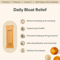 Thumbnail for ProMix Nutrition Debloat Prebiotics and Probiotics with Baobab - Rich in Vitamin C, Bloating Relief, Immune Support - Orange - 30 Servings (Pack of 30)