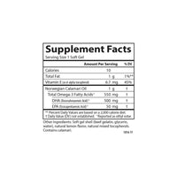 Thumbnail for Carlson - EcoSmart DHA 500, Sustainable Source, Supports Healthy Vision & Brain Function, Lemon, 60 soft gels