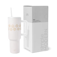 Thumbnail for Simple Modern Disney 40 oz Tumbler with Handle and Straw Lid | Insulated Reusable Stainless Steel Water Bottle Travel Mug | Gifts for Women Men Him Her | Trek Collection | 40oz | Seal of a Princess