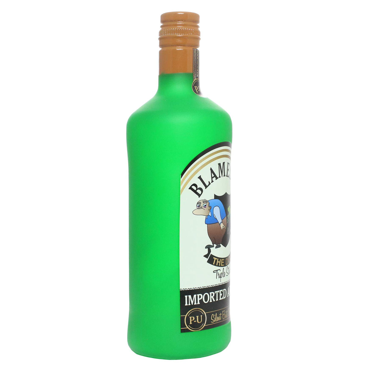 SILLY SQUEAKERS - Liquor Bottles - Dog Toy - 100% Vinyl. Made Durable & Strong. Novelty Play Toy. Many Bottles to Choose from and They Float (Blameson, Single)