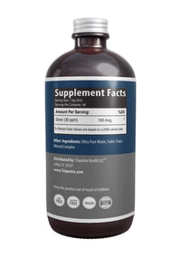 Thumbnail for Bioactive Colloidal Silver - 8 oz, Glass Bottle, Vegan, Safe Doses with Highest Effectiveness - Nano Ions, 30 PPM - Immune Support (48 Servings)