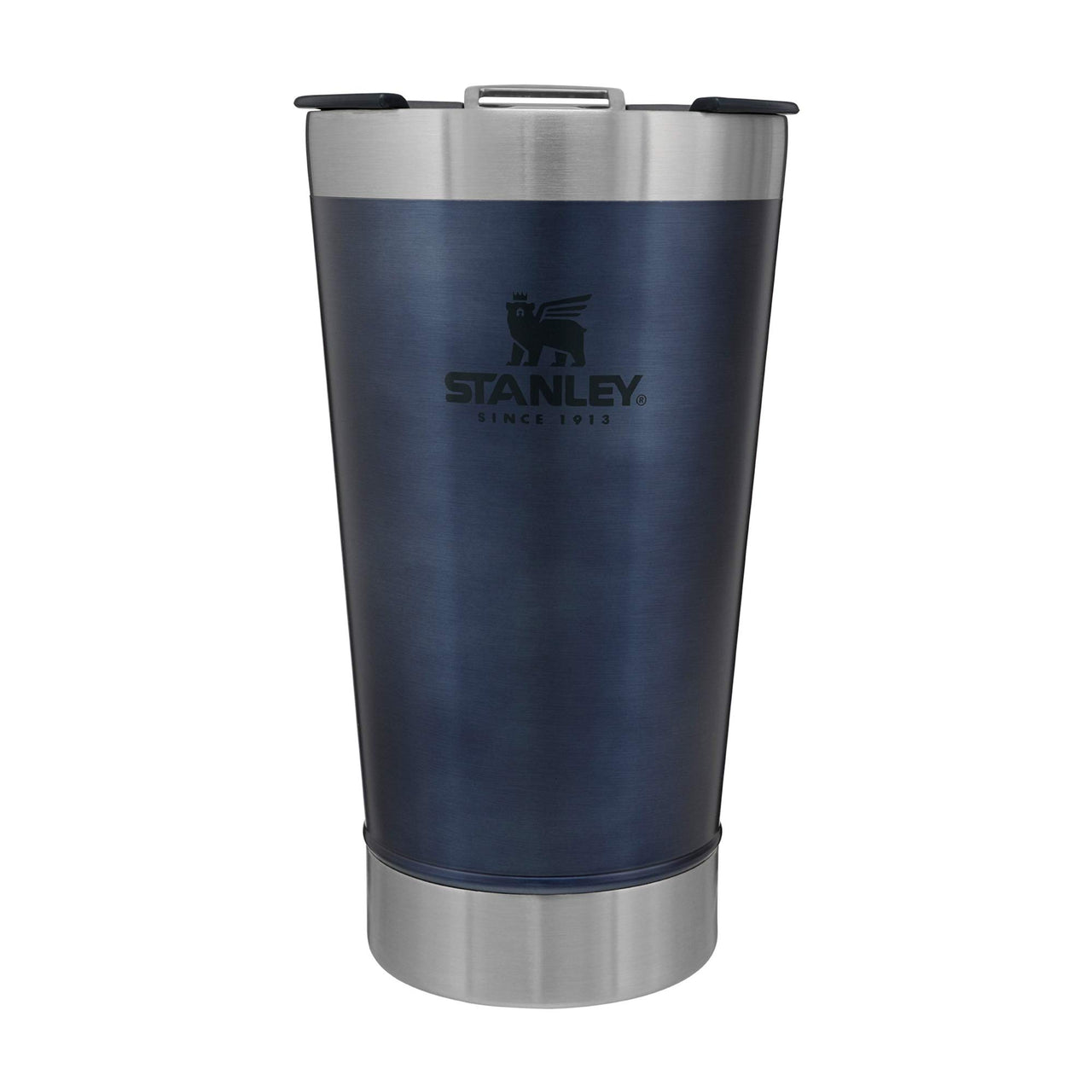 STANLEY Stay-Chill Beer Pint 16 oz | Wide Mouth Lid | Built-In Bottle Opener | Beer Tumbler Cup | Insulated Stainless Steel Pint Glass | BPA-Free | Nightfall