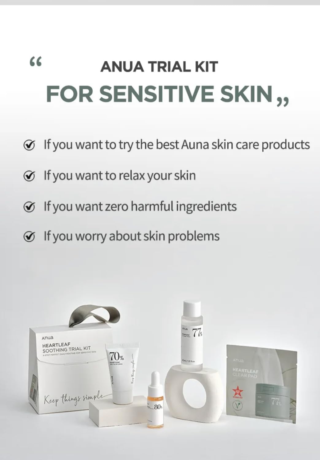 Anua - Heartleaf Soothing Trial Kit (Exp. 2026-08-07)