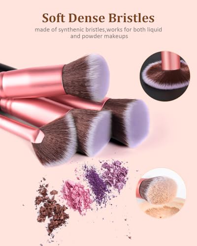 Image 6 of BESTOPE PRO Makeup Brush Set