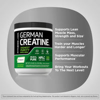 Thumbnail for Fitness Labs German Creatine Monohydrate Powder | 500 Grams | Creapure Fitness Supplement | for Men & Women | Unflavored | 100 Servings