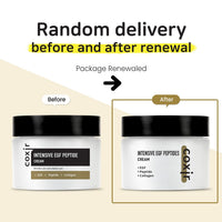 Thumbnail for coxir INTENSIVE EGF PEPTIDES CREAM l Day&Night Firming Cream l EGF(Epidermal Growth Factor), Peptides, Niacinamide, Panthenol, Collagen l Korean Skincare [50ml/1.69fl.oz]
