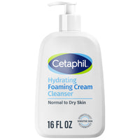 Thumbnail for Cetaphil Cream to Foam Face Wash, Hydrating Foaming Cream Cleanser, 16 oz, For Normal to Dry, Sensitive Skin, with Soothing Prebiotic Aloe, Hypoallergenic, Fragrance Free