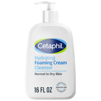 Thumbnail for Cetaphil Cream to Foam Face Wash, Hydrating Foaming Cream Cleanser, 16 oz, For Normal to Dry, Sensitive Skin, with Soothing Prebiotic Aloe, Hypoallergenic, Fragrance Free