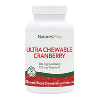 Thumbnail for NaturesPlus Ultra Chewable Cranberry - 90 Love Berries Tablets - Promotes Urinary Tract Health - Non-GMO, Gluten Free - 45 Servings