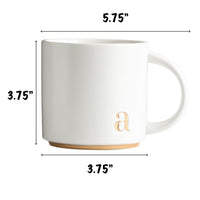 Thumbnail for COLLECTIVE HOME - Monogram Ceramic Mugs, 15 oz Golden Initial Coffee Cups, Elegant Alphabet Tea Mugs, Elegant Personalized Mug with Gift Box, Luxurious Cups for Office and Home (a)