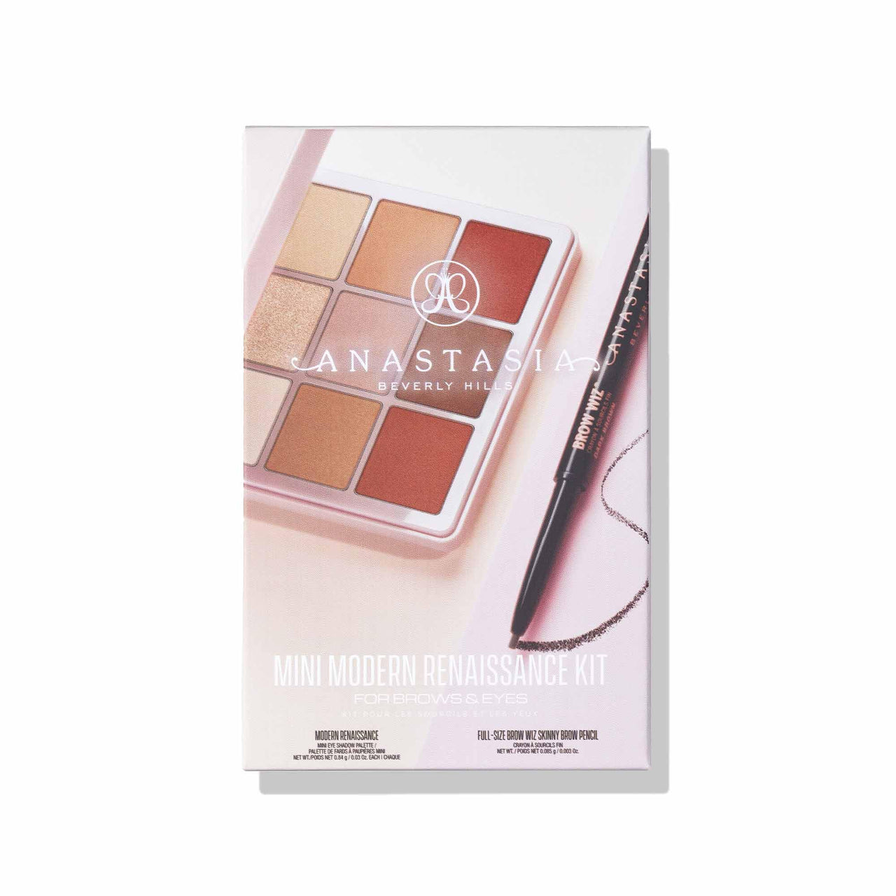 Anastasia Beverly Hills - Mini Modern Renaissance Kit - Medium Brown - Holiday Gift Set