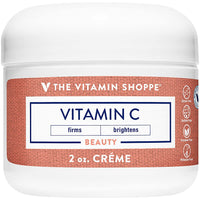 Thumbnail for The Vitamin Shoppe Vitamin C Cream - Skin Brightening & Firming | Anti-Aging Face Moisturizer | 2 oz Jar | Antioxidant Skincare