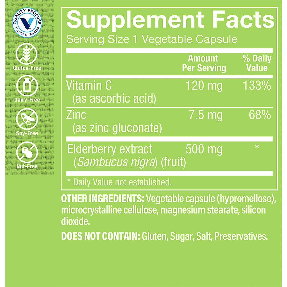 The Vitamin Shoppe Zinc - Immune Support, Skin Health & Antioxidant Protection, Essential Mineral (90 Capsules)