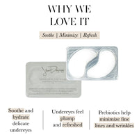 Thumbnail for Jillian Dempsey Eye Masks: 100% Natural Under Eye Mask to Hydrate, Sooth, Plump, and Minimize Fine Lines and Wrinkles I Pack of 10
