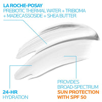 Thumbnail for La Roche Posay Cicaplast Balm B5 UV SPF 50, Vitamin B5 + Shea Butter + Tribioma + Madecassoside + Zinc Oxide Sunscreen, Post Treatment Skin Protectant With SPF, Multi-Purpose Cream For Dry Skin