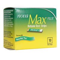 Thumbnail for Nova Max Plus Ketone Test Strips - Box of 10