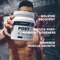 Thumbnail for Transparent Labs Post - Post-Workout Recovery Muscle Builder with L-Glutamine, Beta-Alanine and BetaPure Betaine Anhydrous for Muscle Recovery and Muscle Building - 30 Servings, Black Cherry