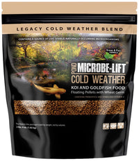 Thumbnail for MICROBE-LIFT MLLWGMD Cold Weather Floating Fish Food Pellets with Wheat Germ for Ponds, Water Gardens, and Fountains, for Live Goldfish and Koi, 2.25 Pounds
