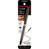 Thumbnail for L'Oreal Paris Infallible Grip Mechanical Gel Eyeliner Pencil, Smudge-Resistant, Waterproof Eye Makeup with Up to 36HR Wear, Brown Denim, 0.01 Oz