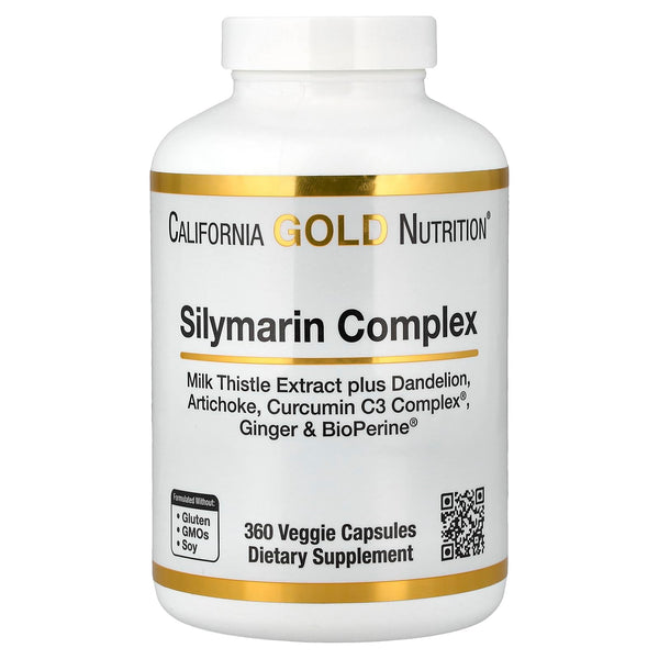 California Gold Nutrition, Silymarin Complex with Milk Thistle Extract