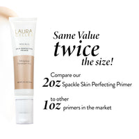 Thumbnail for LAURA GELLER NEW YORK Spackle Primer - Champagne Glow - Super-Size 2 Fl Oz - Hyaluronic Acid Makeup Primer for Mature Skin