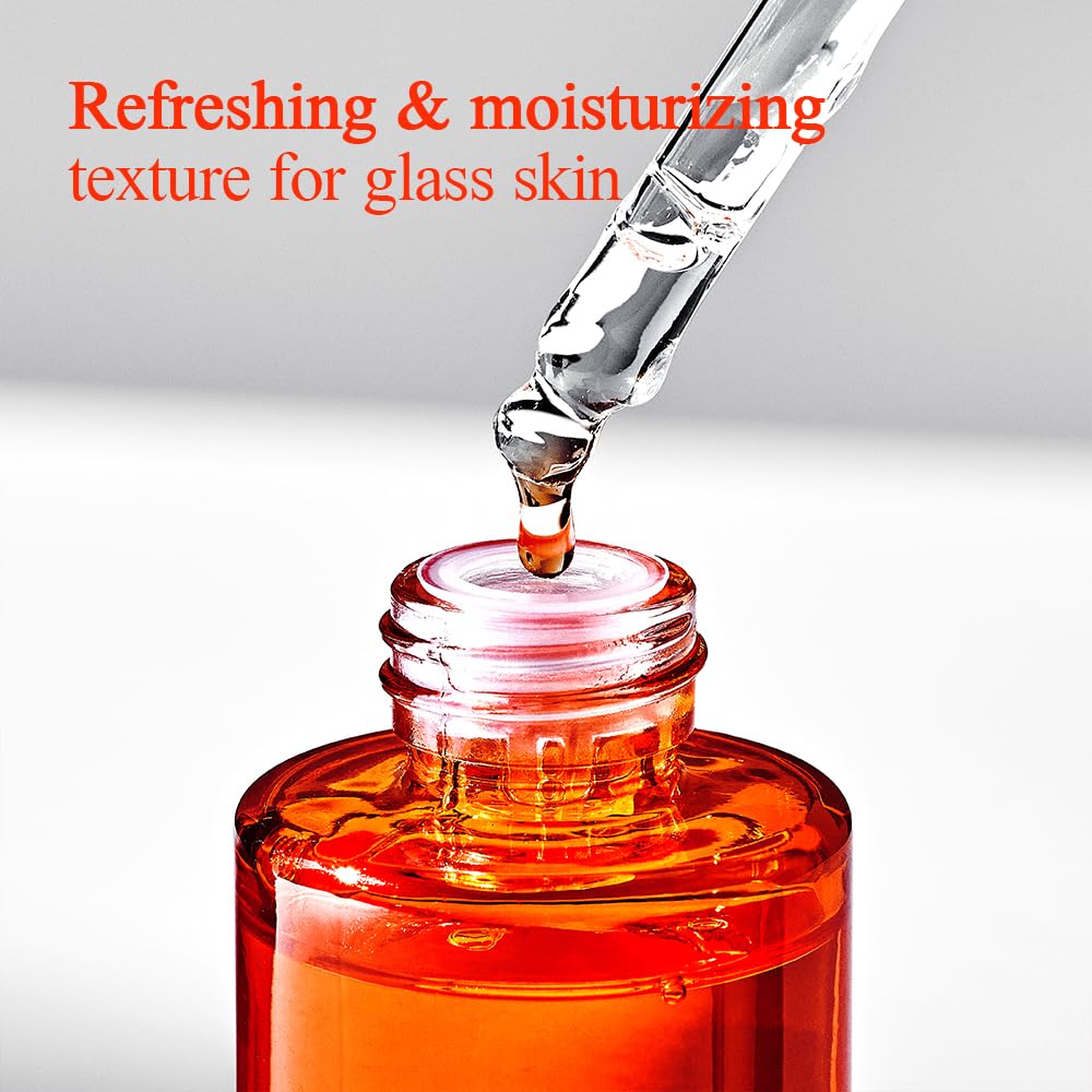 Pyunkang Yul PKY Radiance Vita Serum, 1 Fluid Ounce – Hydrating Serum for Dry Skin with Hyaluronic Acid, Niacinamide, Panthenol, Pearl Extract, 24-Hour Moisturizing and Elasticity Care, EWG Green