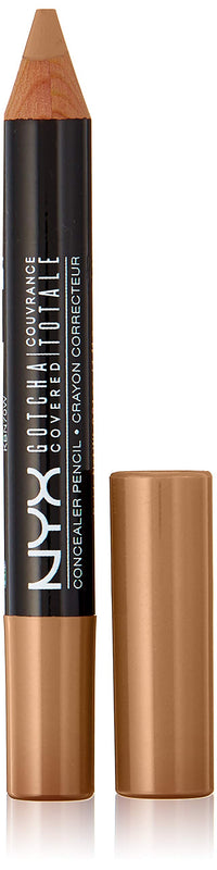 Thumbnail for NYX Professional Makeup Gotcha Covered Concealer Pen, Deep Golden, 0.04 Ounce
