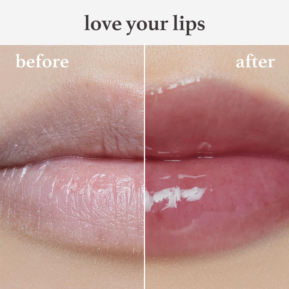 NOONI Korean Vegan Appleseed Lip Oil - Appleblacktea | Long-Lasting, Moisturizing, Plumping, Revitalizing for Dry Lips, Waterproof, No Peel Off, Hydrating, Mother's Day, 0.12 FL Oz