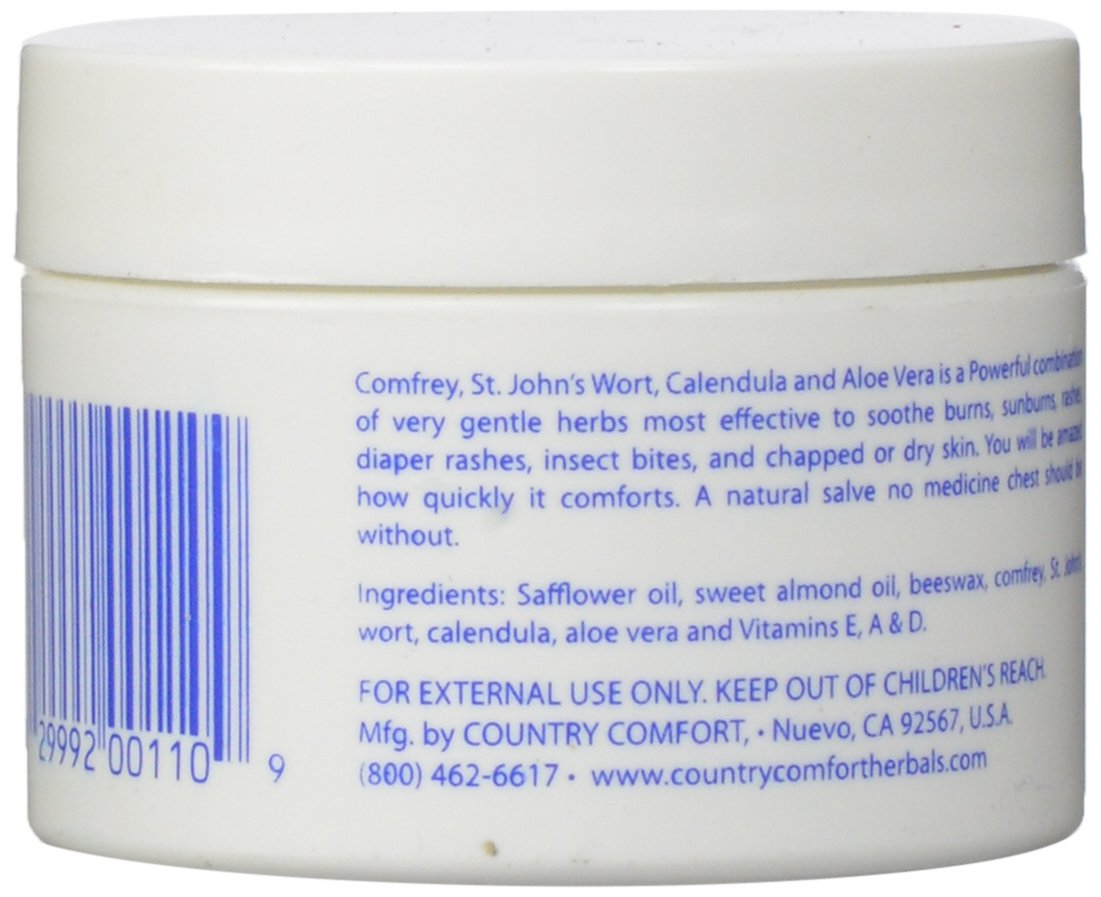 Country Comfort Herbal Savvy Comfrey, Aloe Vera, 1 Ounce