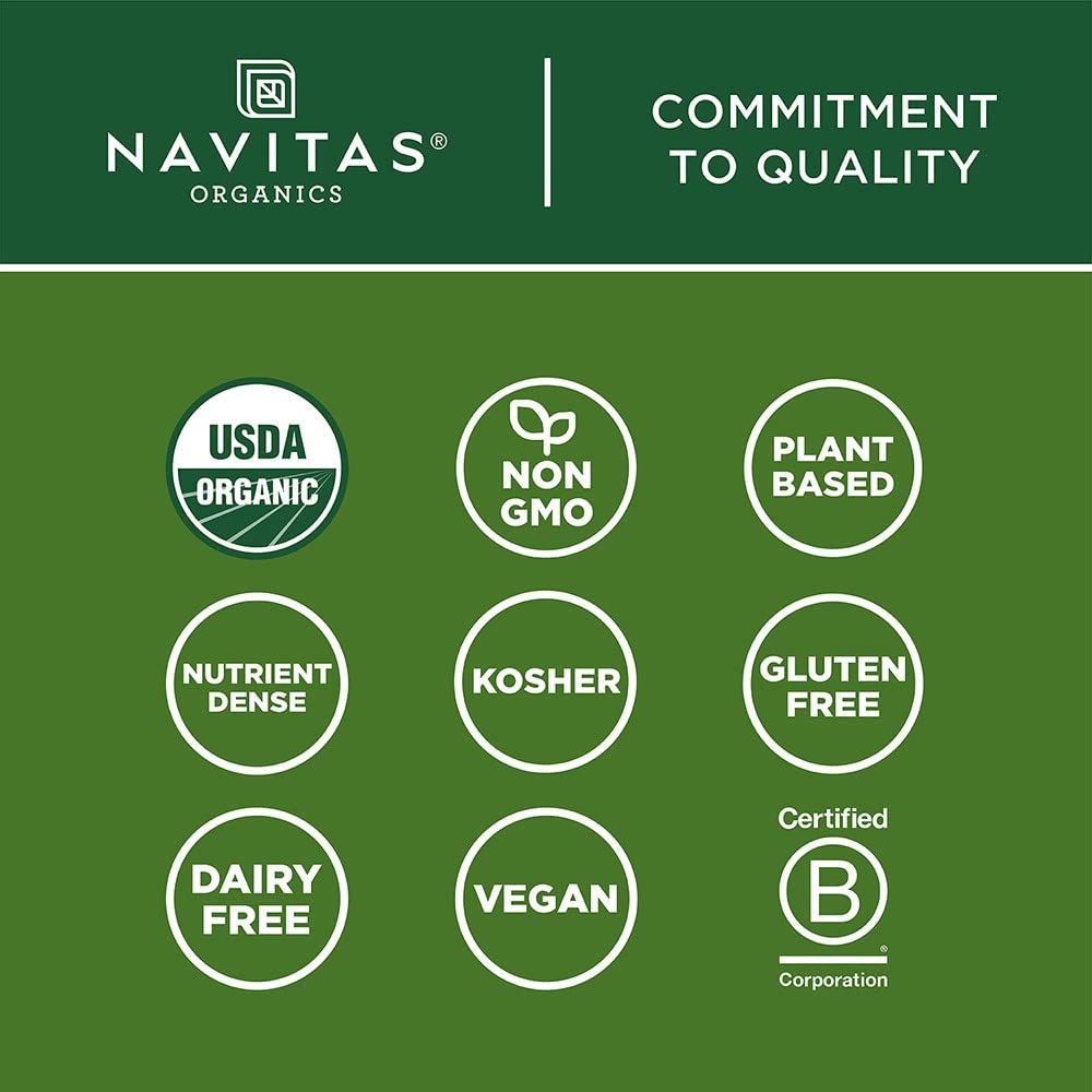 Navitas Organics Goji Powder – 100% Freeze Dried Goji Berry Juice – Antioxidant Boost – For Smoothies, Desserts & More – USDA Organic, Non GMO, Kosher, Vegan, Gluten Free (4oz. Bag, 12 Servings)
