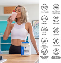 Thumbnail for Isopure Unflavored Vegan Protein Powder, with Amino Acids, Post Workout Recovery, Sugar Free, Plant Based, Organic Pea Protein, Dairy Free, 20 Servings (Packaging May Vary)