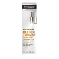 Thumbnail for Neutrogena Rapid Tone Repair Retinol + Vitamin C Dark Spot Corrector Face Serum, Daily Anti-Wrinkle Dark Spot Corrector to Brighten & Even Tone, Mineral-Oil & Dye-Free, White, 1 oz