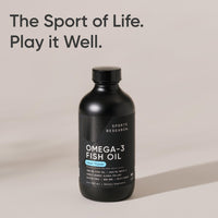 Thumbnail for Sports Research® Omega-3 Fish Oil, 8oz Glass Bottle - 4685mg of Wild Caught Alaska Pollock Fish Oil per Serving - Easy-to-Take Liquid · Lemon Flavor · Non-GMO · MSC Certified Sustainable - 48 Servings