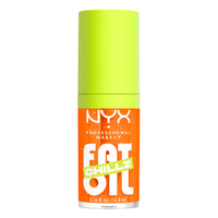 Thumbnail for NYX PROFESSIONAL MAKEUP Fat Oil Chillz, Moisturizing, Shiny and Vegan Tinted Lip Gloss - Citrus Chiller (Sheer Orange)